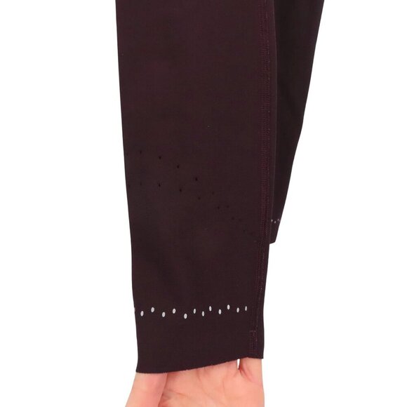 Lululemon Women 2 Zoned In Tight 27in Cassis Deep Purple Athletic Leggings Pants - Picture 5 of 12